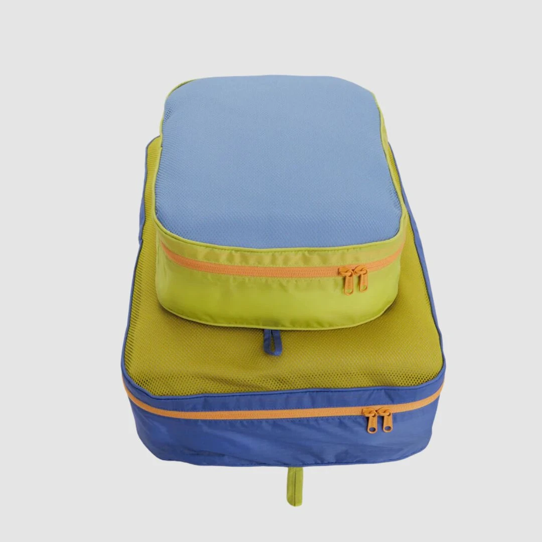 Large Packing Cube Set (Mesh Sunny) 1 Large Packing Cube Set (Mesh Sunny)