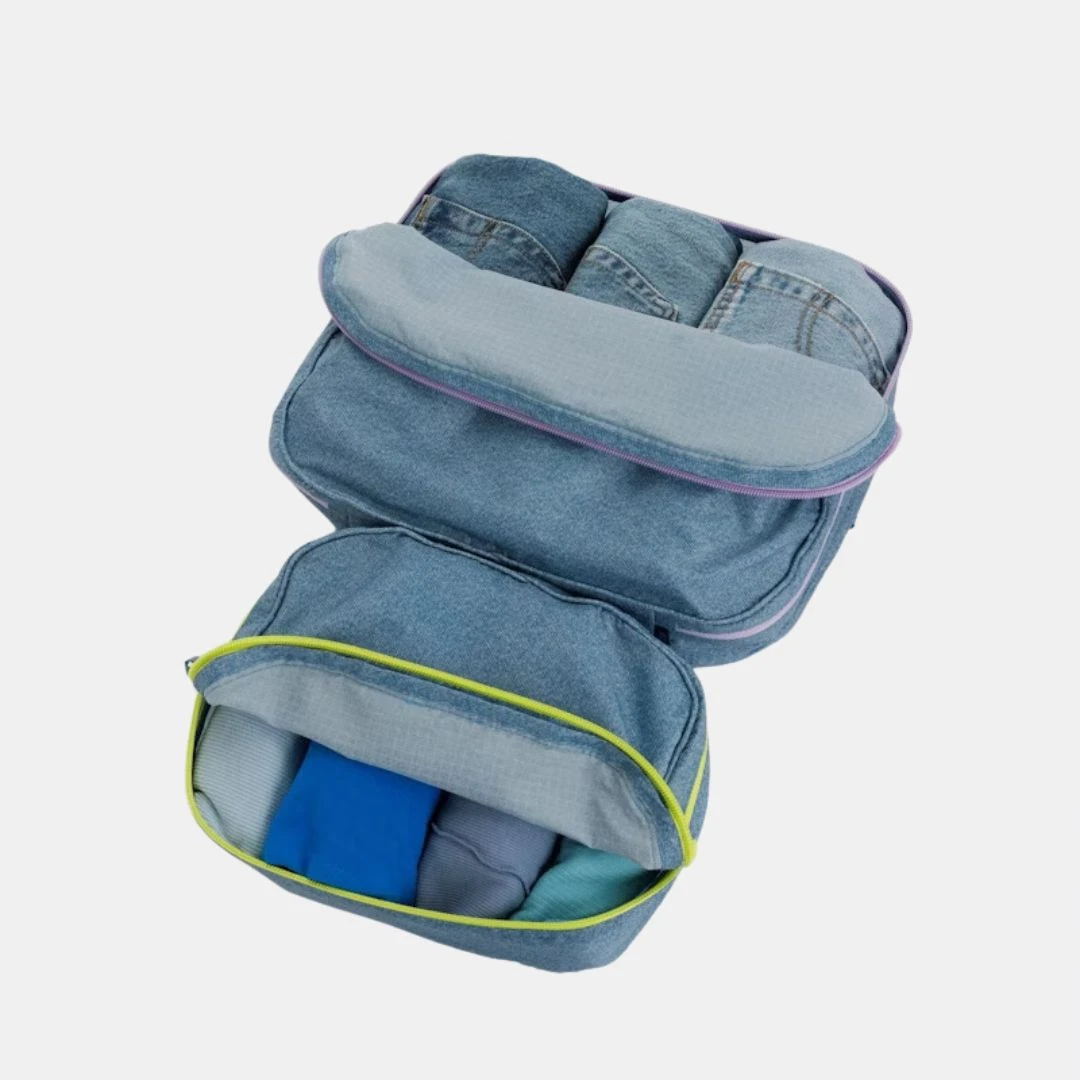 Packing Cube Set (Digital Denim) 2 Packing Cube Set (Digital Denim) - Image 2