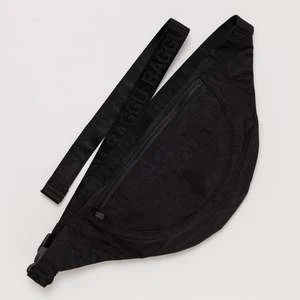 BAGGUCrescent Recycled Nylon Fanny Pack 5 BAGGUCrescent Recycled Nylon Fanny Pack - Image 5