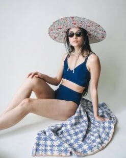 BAGGUBath Towel - Gingham -Baggu Lifestyle Cheap Store Baggu Gingham Bath Towel 20230406004737 1