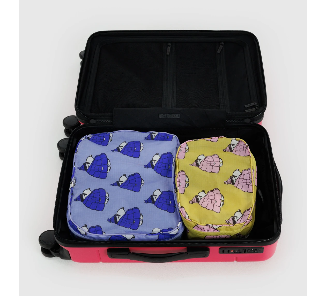 Baggu / Puffer Snoopy Packing Cube Set 4 Baggu / Puffer Snoopy Packing Cube Set - Image 4