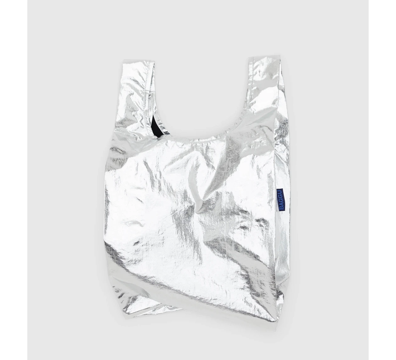 Baggu / Baby Baggu Metallic Silver 1 Baggu / Baby Baggu Metallic Silver