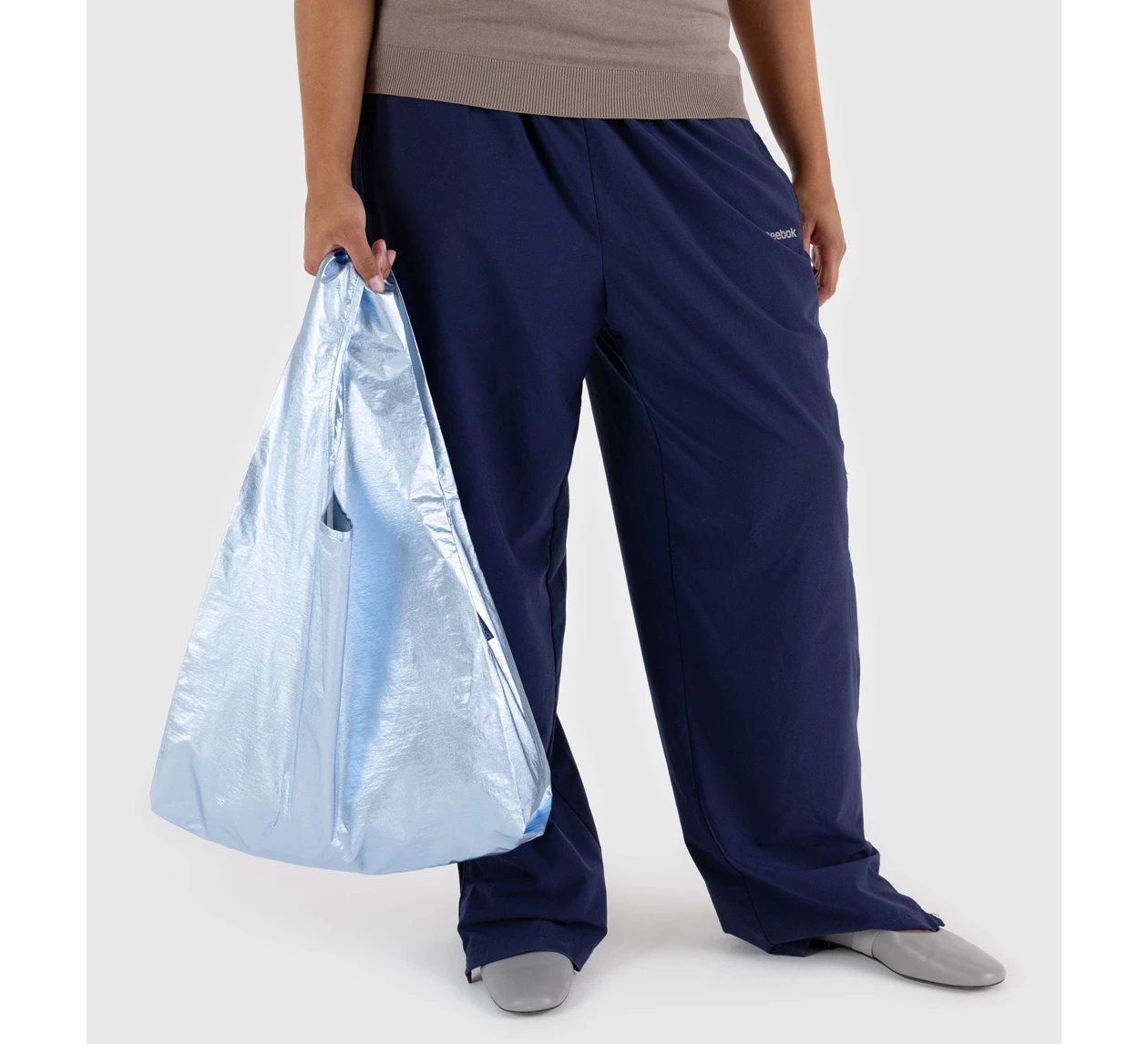 Baggu / Light Blue Metallic 2 Baggu / Light Blue Metallic - Image 2