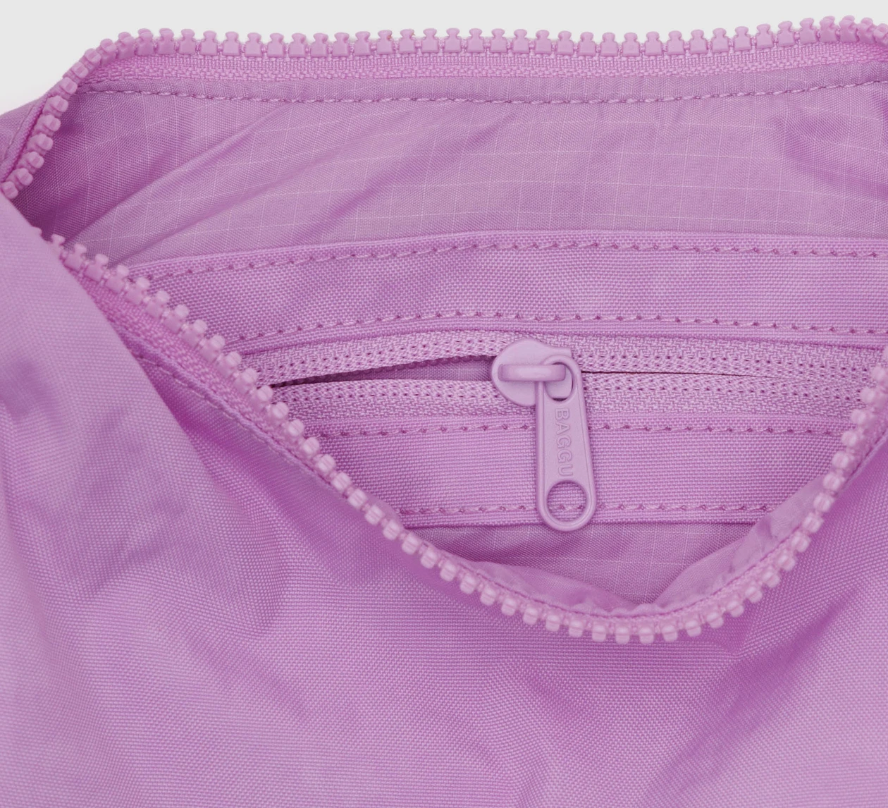 Baggu / Small Nylon Crescent Bag Peony 2 Baggu / Small Nylon Crescent Bag Peony - Image 2