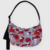 Baggu / Medium Crescent Bag Floral Snoopy