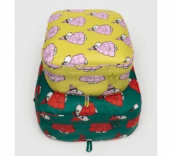 Baggu / Puffer Snoopy Large Packing Cube Set