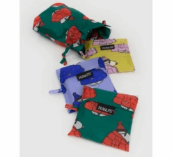 Baggu / Standard Set Of 3 Puffer Snoopy