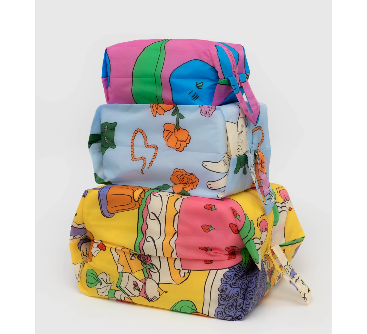 Baggu / 3D Zip Set Still Life 1 Baggu / 3D Zip Set Still Life
