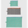 Baggu / Flat Pouch Set Gingham