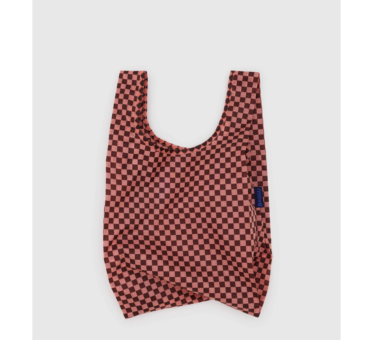 Baggu / Baby Baggu Pink Brown Check 1 Baggu / Baby Baggu Pink Brown Check