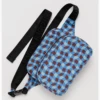 Baggu / Wavy Gingham Blue Fanny Pack