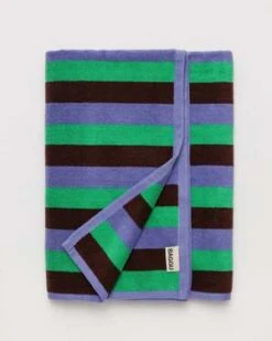 BAGGUBath Towel Mint 90s Stripe
