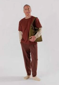 BAGGUHorizontal Zip Duck Bag - Tamarind