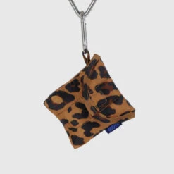 Puffy Earbuds Case -Baggu Lifestyle Cheap Store Puffy Earbuds Case Ripstop Leopard 3