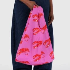 Standard Baggu -Baggu Lifestyle Cheap Store Standard Baggu Ripstop Pink Lobster 2