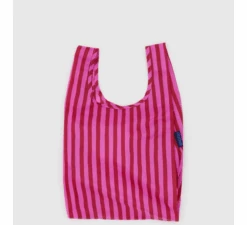 Baggu / Baby Baggu Pink & Red Painted Stripe