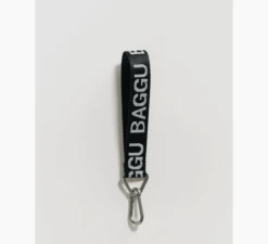 Baggu / Black Logo Keychain -Baggu Lifestyle Cheap Store baggufoundbathukstockistlogochain