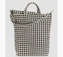 Baggu / Zip Duck Bag Black & White Gingham
