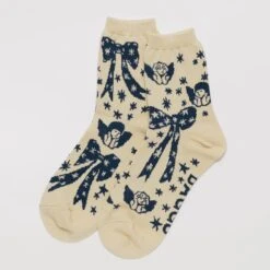 Cherub Bows Crew Socks
