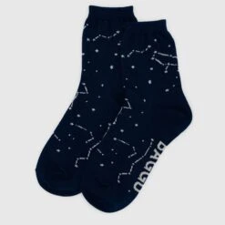 Constellation Midnight Crew Socks
