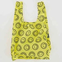 Standard Baggu Yellow Smiley Face